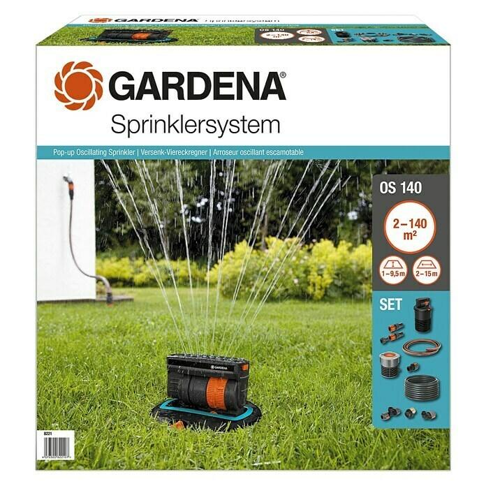 Pop-up square sprinkler set OS 140