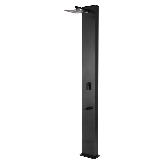 Solar shower straight line