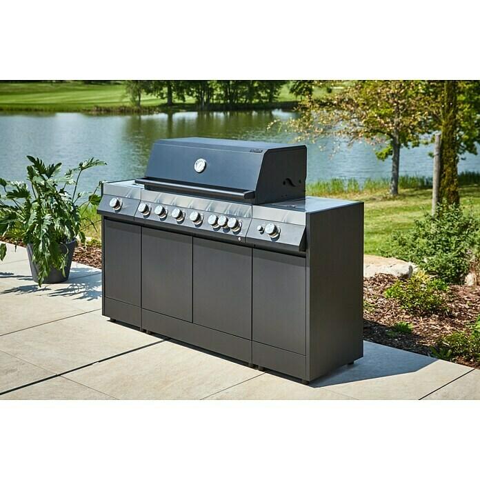 The Quad V outdoor kitchen set