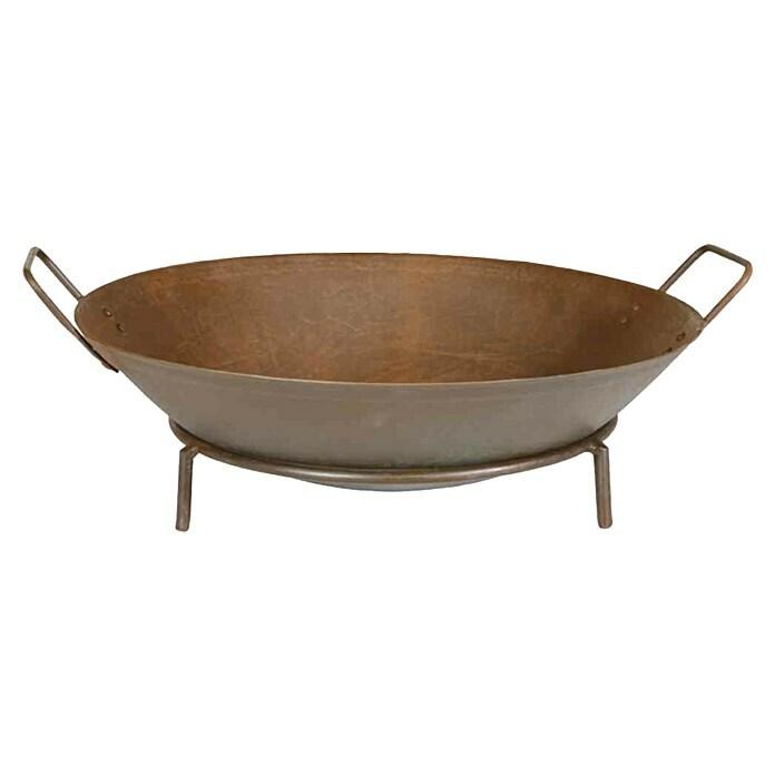 Rusty fire bowl