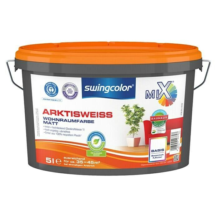 Leave Arctic White wall paint to mix