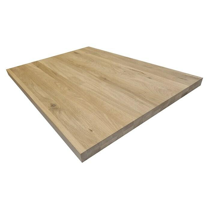 Rustic oak stair tread