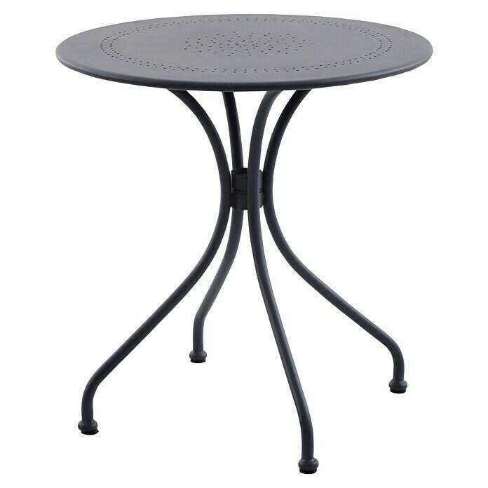 Round balcony table
