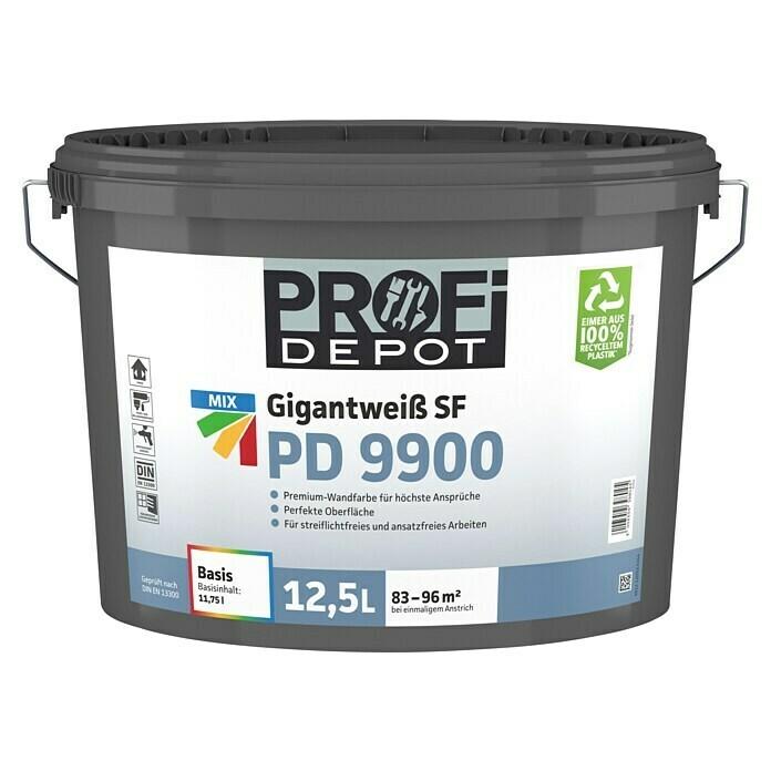 Allow wall paint Gigant White SF PD 9900 to mix