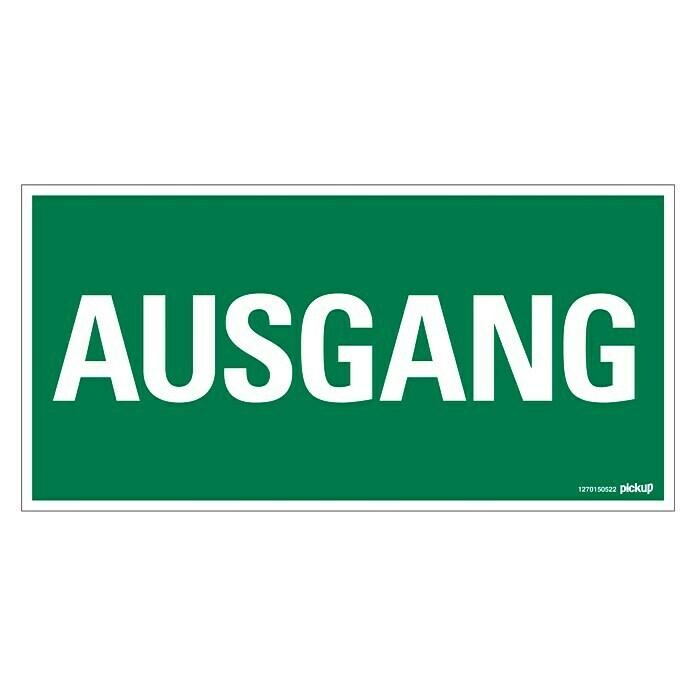 Escape route sign