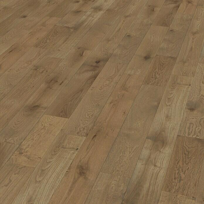 Solid wood flooring, natural oak, untreated