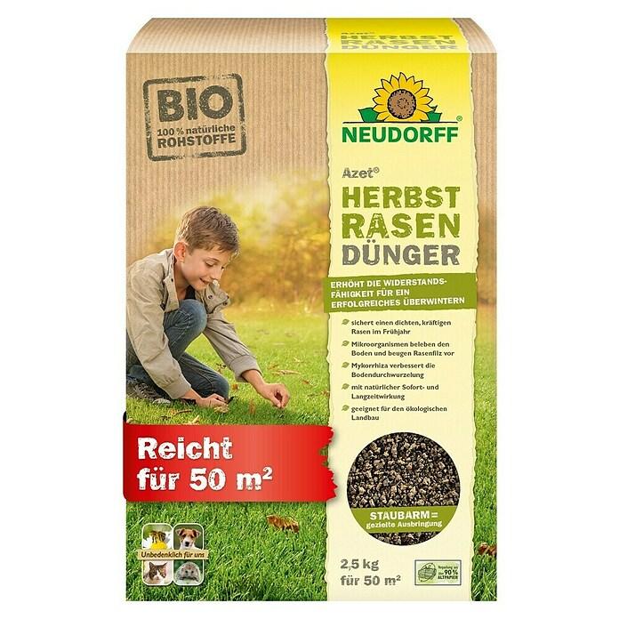 Autumn lawn fertilizer