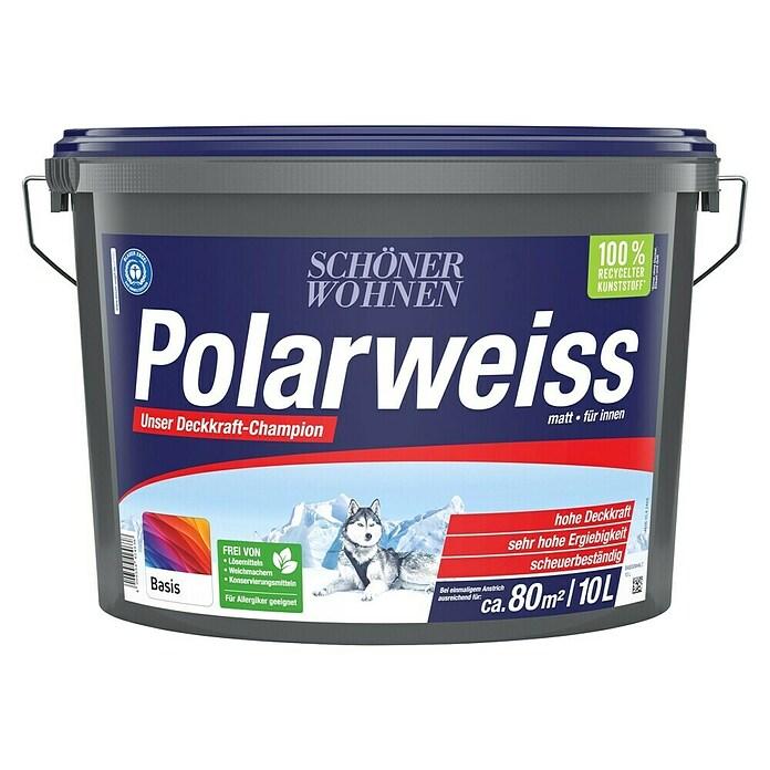 Leave wall color polar white to mix