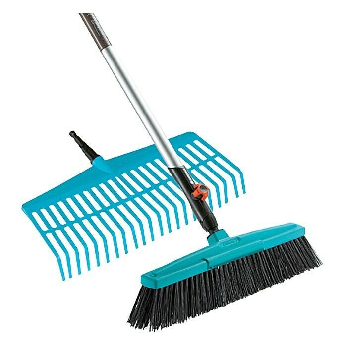 Lawn rake & broom