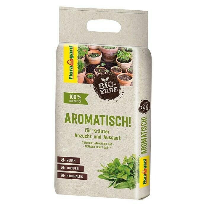 Organic herb & seed soil Aromatic!
